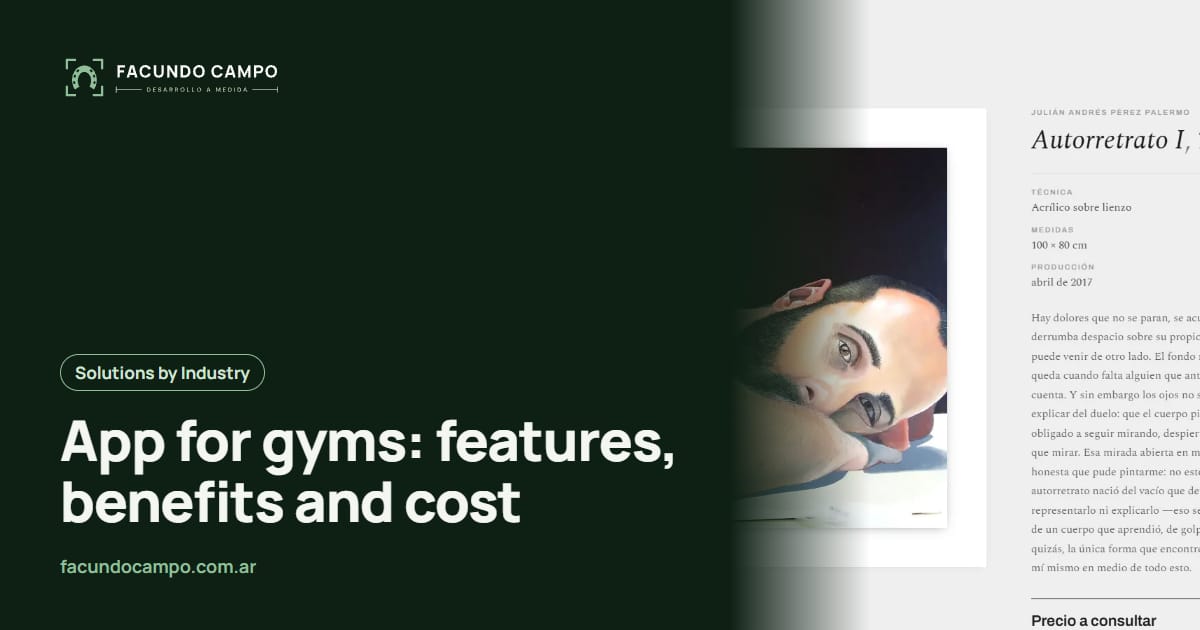 App for gyms: features, benefits and cost