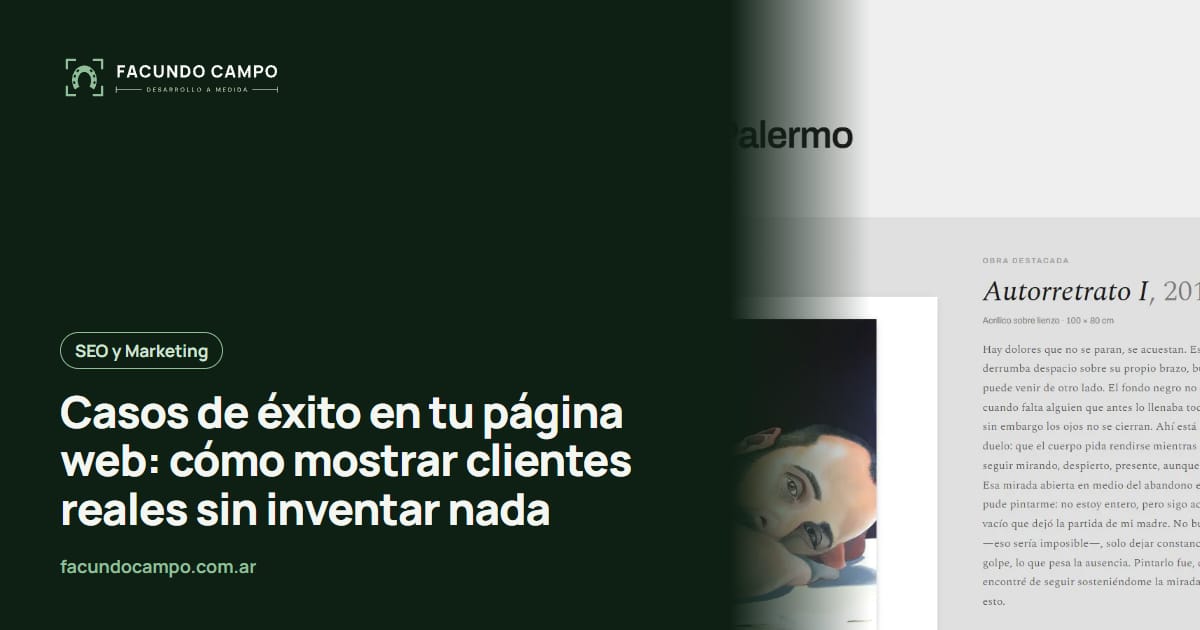 Casos de éxito en tu página web: cómo mostrar clientes reales sin inventar nada