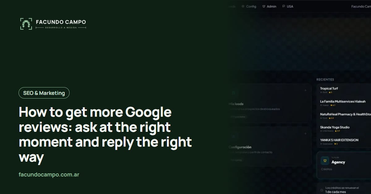 How to get more Google reviews: ask at the right moment and reply the right way
