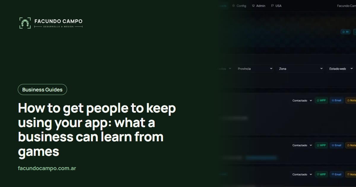 How to get people to keep using your app: what a business can learn from games