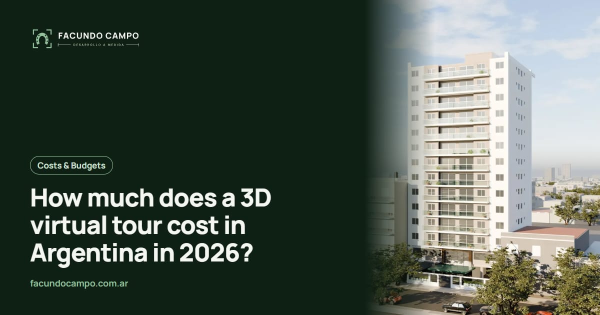 How much does a 3D virtual tour cost in Argentina in 2026?