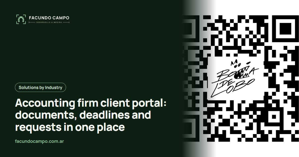 Accounting firm client portal: documents, deadlines and requests in one place