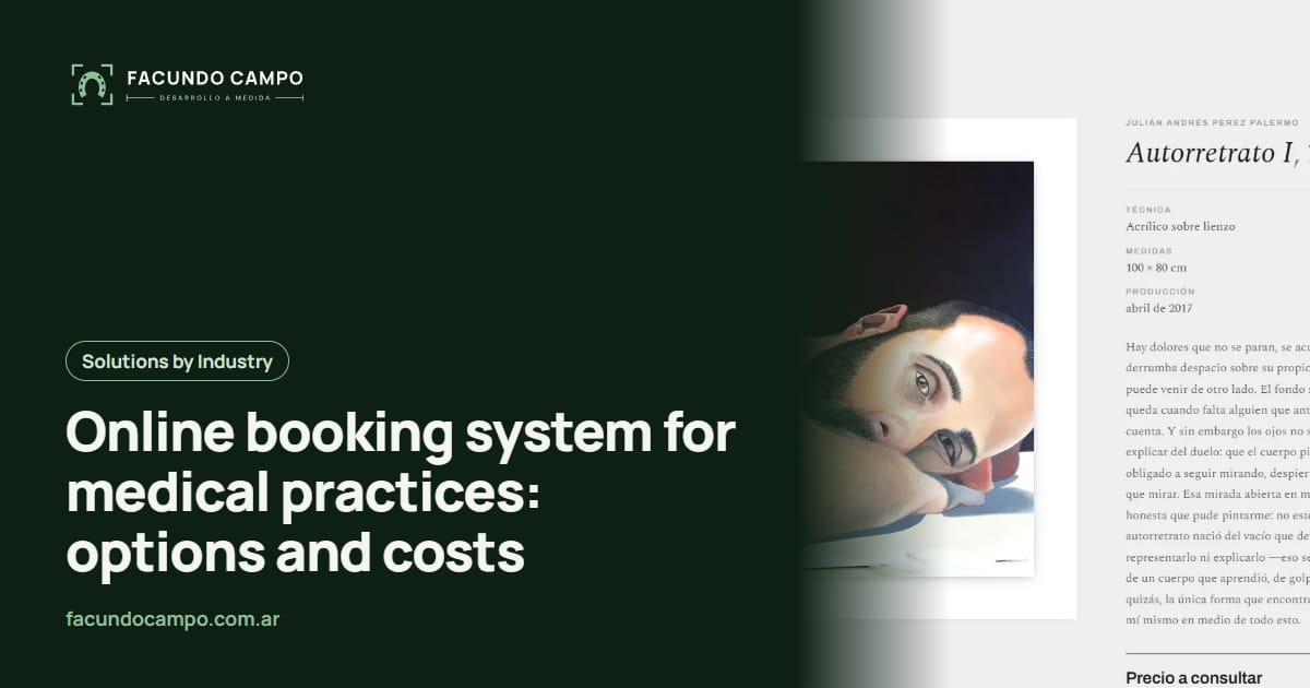 Online booking system for medical practices: options and costs
