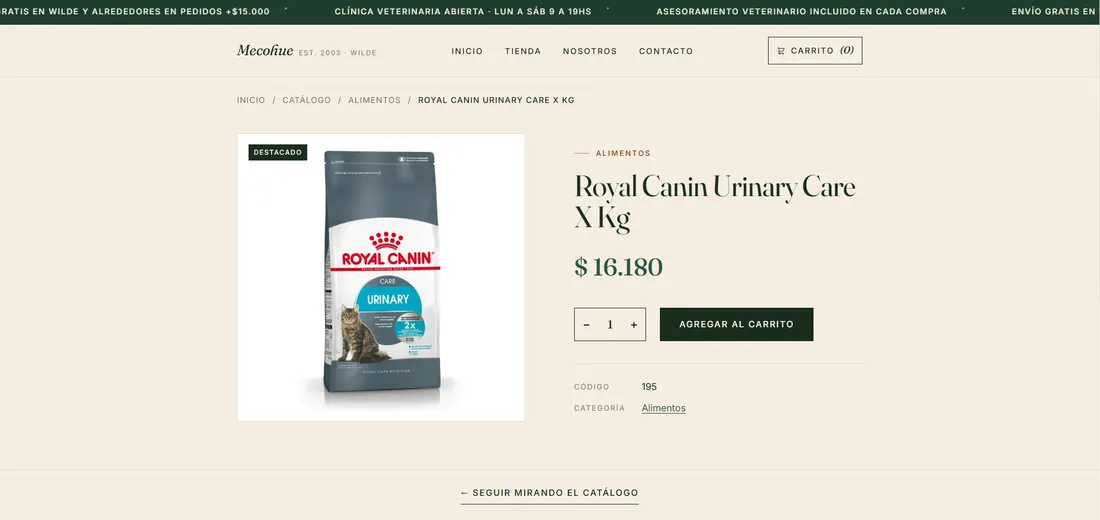 Product detail