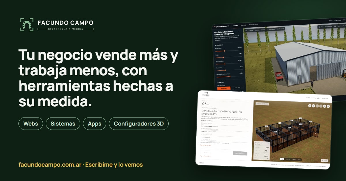 Facundo Campo — Full Stack Developer | Web, Mobile & Apps